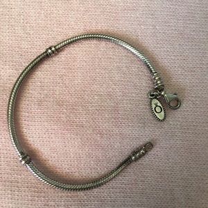 Pandora lobster clasp 7 1/2” bracelet